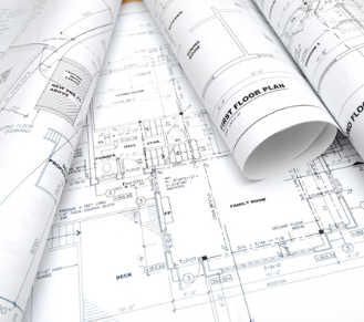 A0 house plan print out