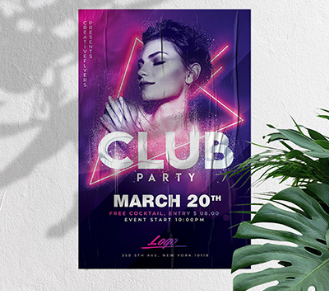 club poster
